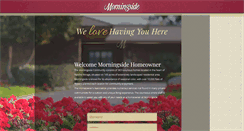 Desktop Screenshot of morningsideca.com
